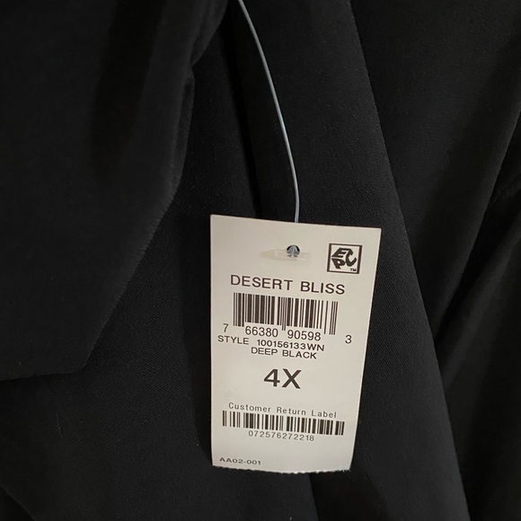 NWT Sz 4x JM Collection Rouched Top - Picture 5 of 8